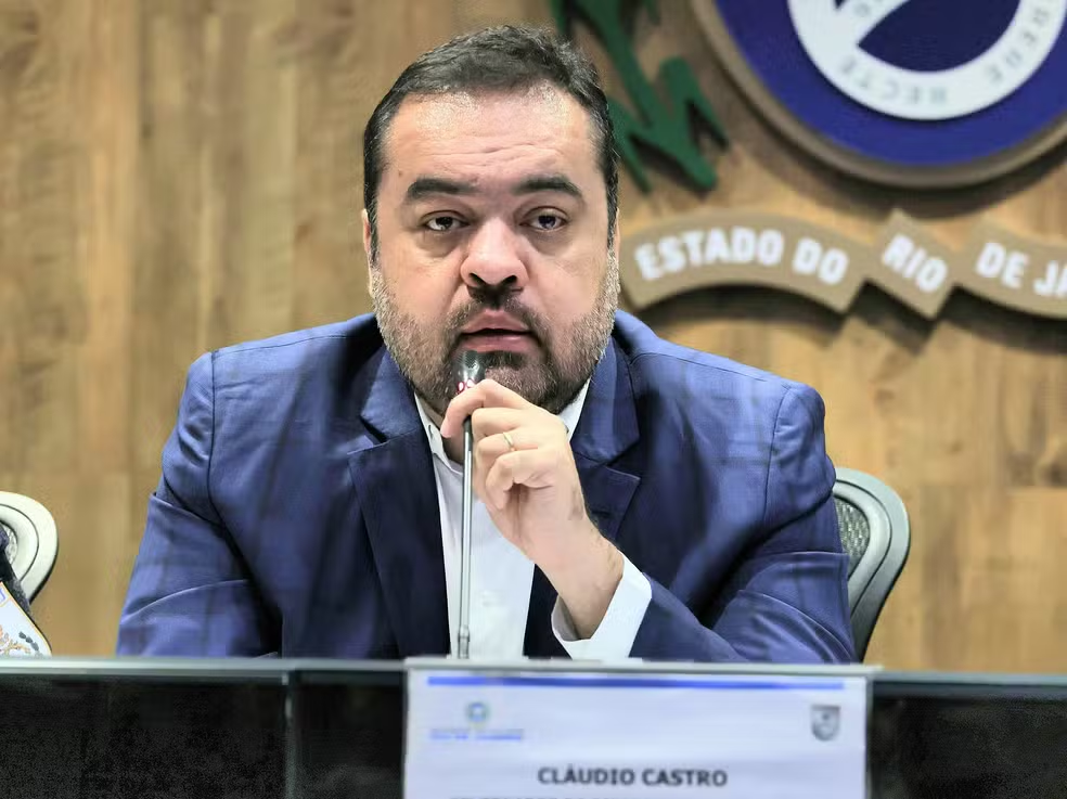 Cláudio Castro, governador do Rio de Janeiro — Foto: Marcelo Regua