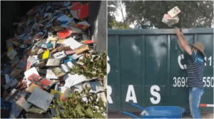 Prefeitura de Osasco descarta centenas de livros de biblioteca pública