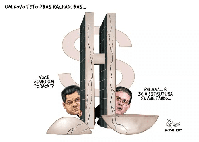 Aroeira Alcolumbre e Hugo Motta