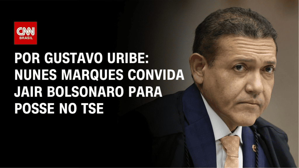 Kassio convida Bolsonaro e Collor para posse na presidência do TSE