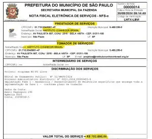 ONG ligada a filme de Bolsonaro emitiu R$ 1,2 milhão em notas fiscais para ela mesma