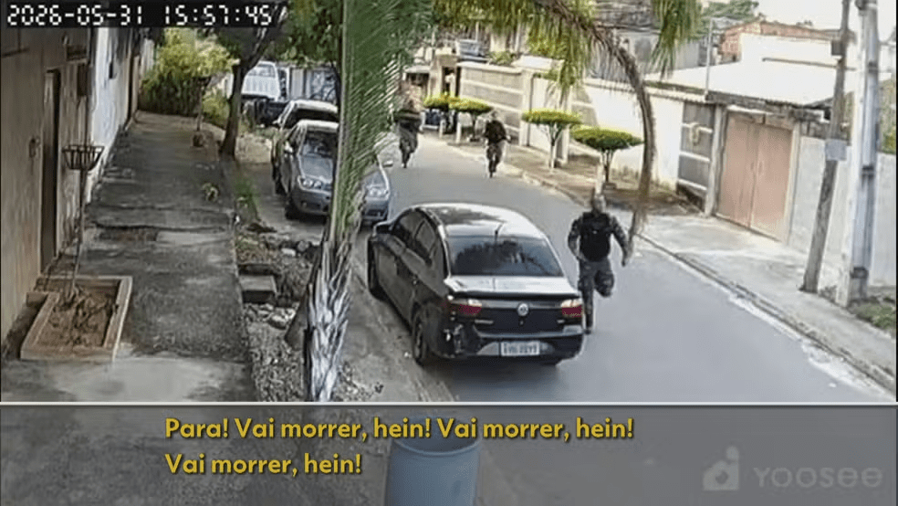 Vídeo mostra PMs gritando ‘vai morrer, hein!’ para motociclista morto a tiros durante abordagem em São Gonçalo